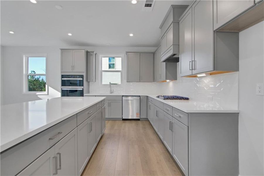 Furnished interior view inside a new home in , Powder Springs (Image 7).