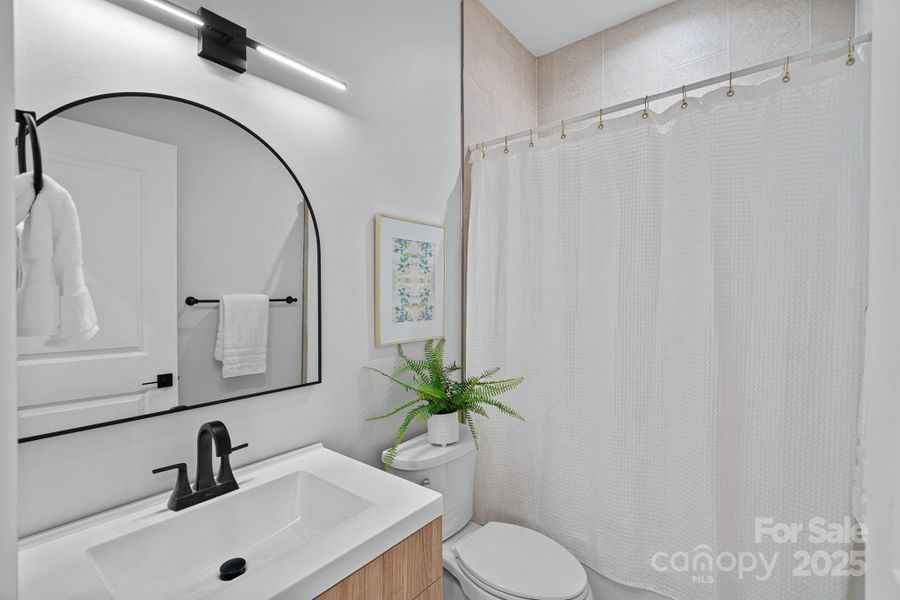 Furnished interior view inside a new home in , Charlotte (Image 30).