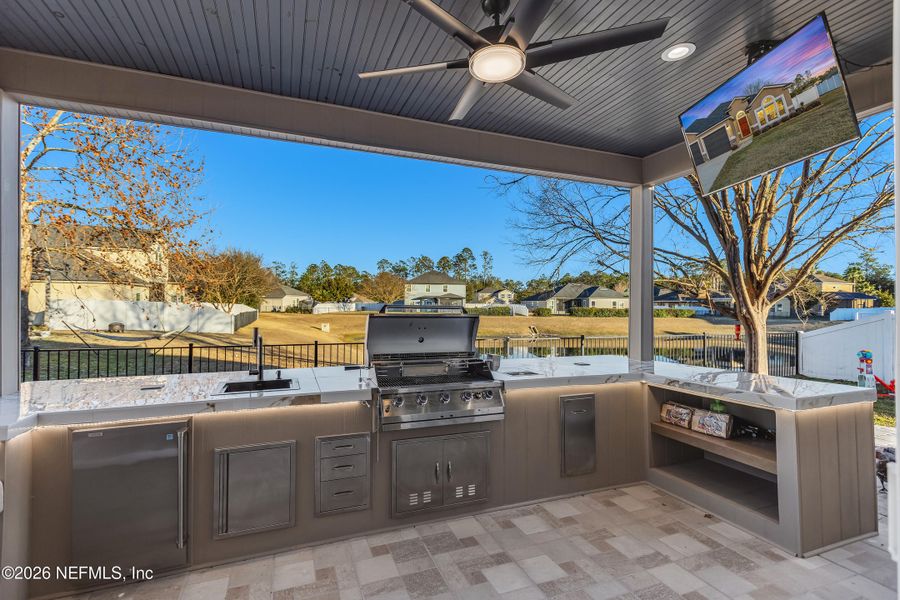 Exterior details and patio area of a home in , Middleburg (Image 20). Exterior details and patio area of a home in , Middleburg (Image 20).