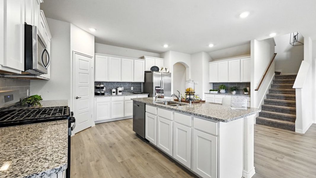 Furnished interior view inside a new home in Elevon, Lavon (Image 4).