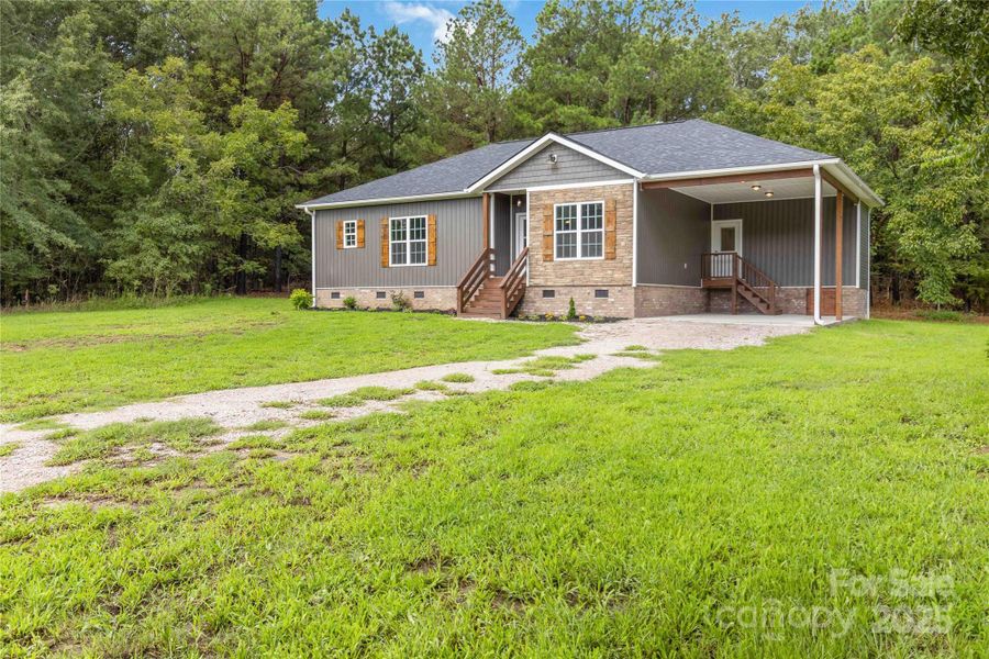 Front exterior of a new home in , Chester, SC, highlighting curb appeal (Image 22).