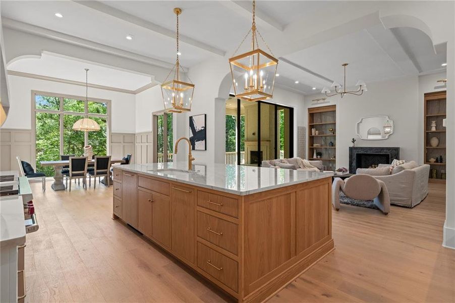 Furnished interior view inside a new home in , Brookhaven (Image 14).