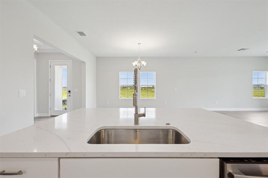 Furnished interior view inside a new home in Two Rivers, Zephyrhills (Image 4).