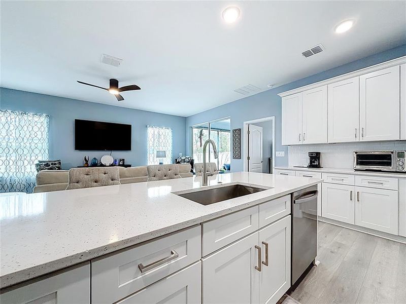 Furnished interior view inside a new home in , Ocala (Image 16).