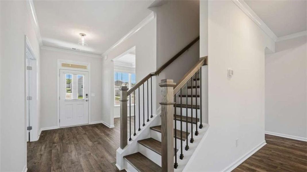 Spacious, unfurnished interior of a new home in Water Oak Estates, Lawrenceville (Image 23).