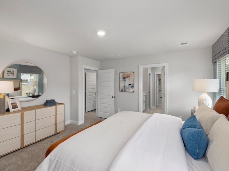Furnished interior view inside a new home in Avalon Place - Classic Series, Durham (Image 10).