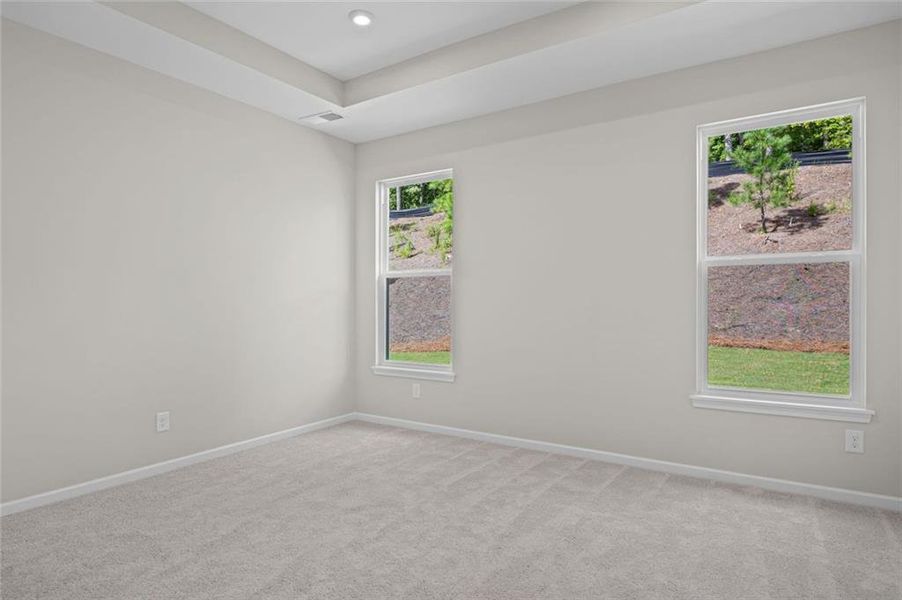 Spacious, unfurnished interior of a new home in Easton Park, Dallas (Image 23).