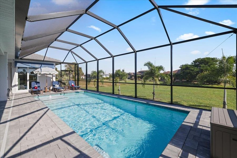 Exterior details and patio area of a home in , Rotonda West (Image 23).