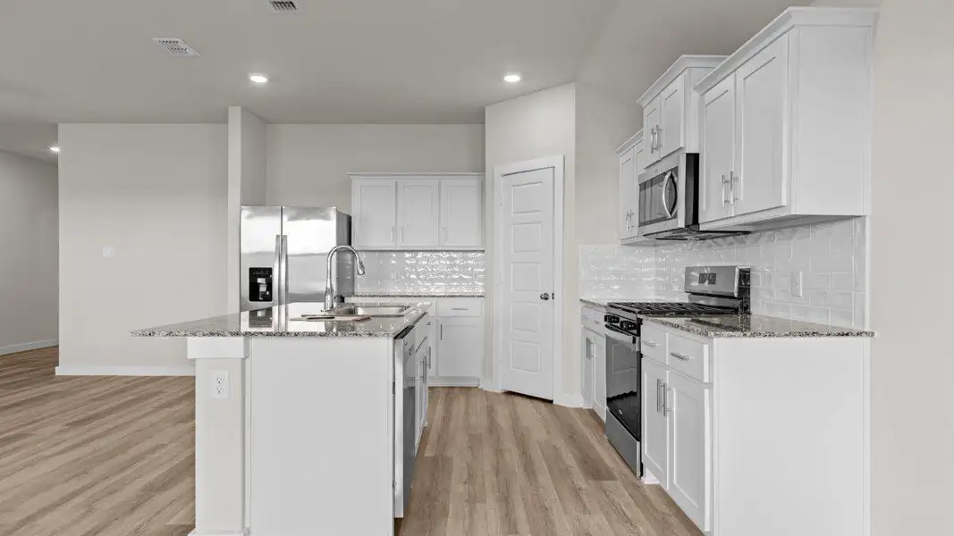 Furnished interior view inside a new home in Heritage Parks, Abilene (Image 4).