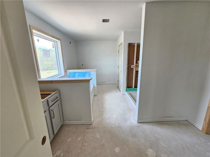 In-progress construction of a new home in The Estates at Casteel, Bethlehem, GA (Image 28).