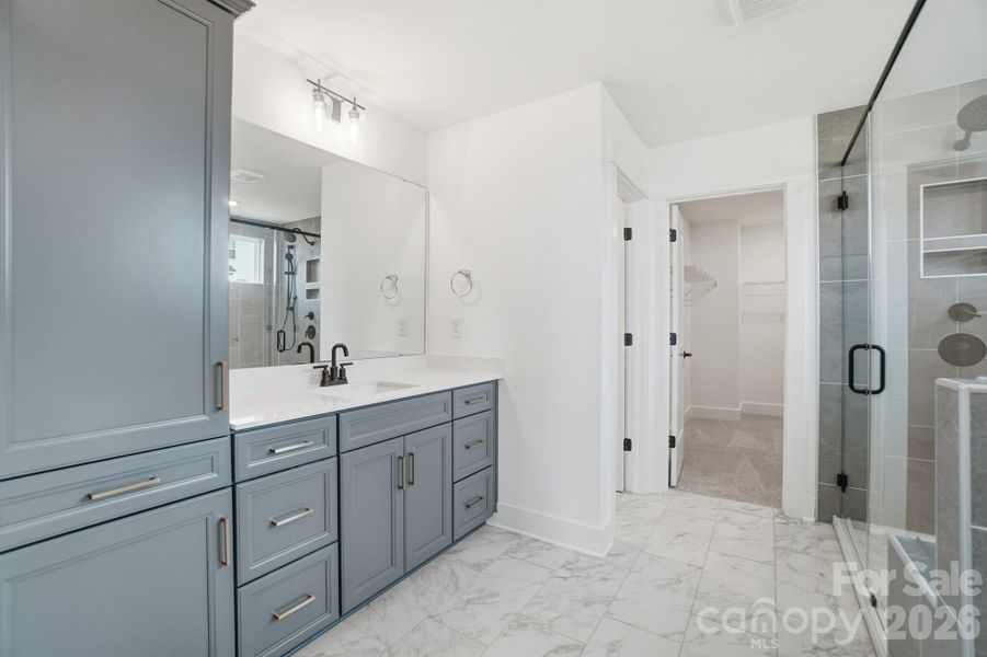 Primary Bathroom with Luxury Shower option Primary Bathroom with Luxury Shower option