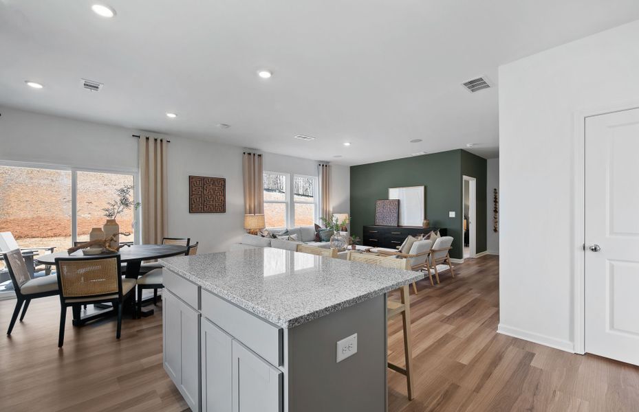 Furnished interior view inside a new home in Avery Ridge, Gainesville (Image 32).