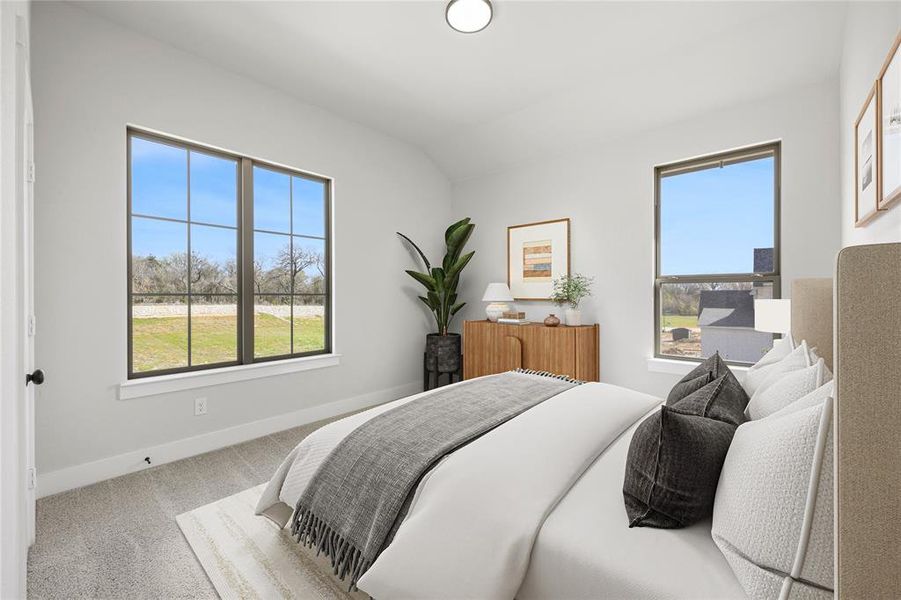 Furnished interior view inside a new home in Chatham Reserve, Providence Village (Image 15). Furnished interior view inside a new home in Chatham Reserve, Providence Village (Image 15).