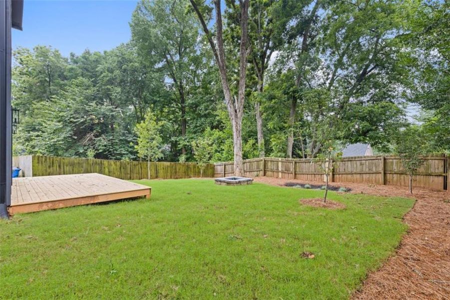 Exterior details and patio area of a home in , Atlanta (Image 21).