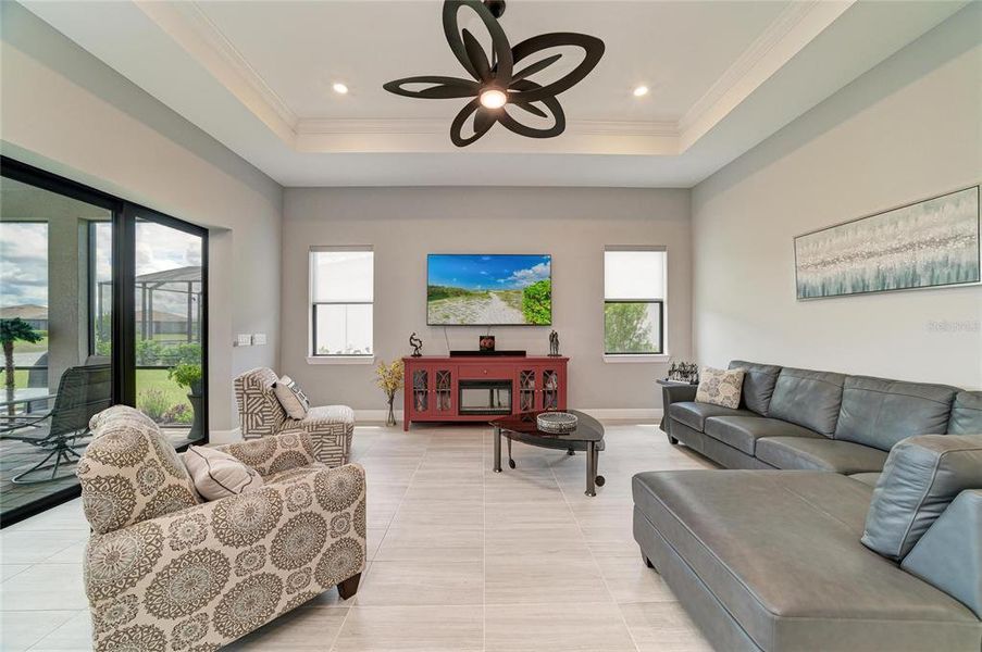 Furnished interior view inside a new home in , Nokomis (Image 53).
