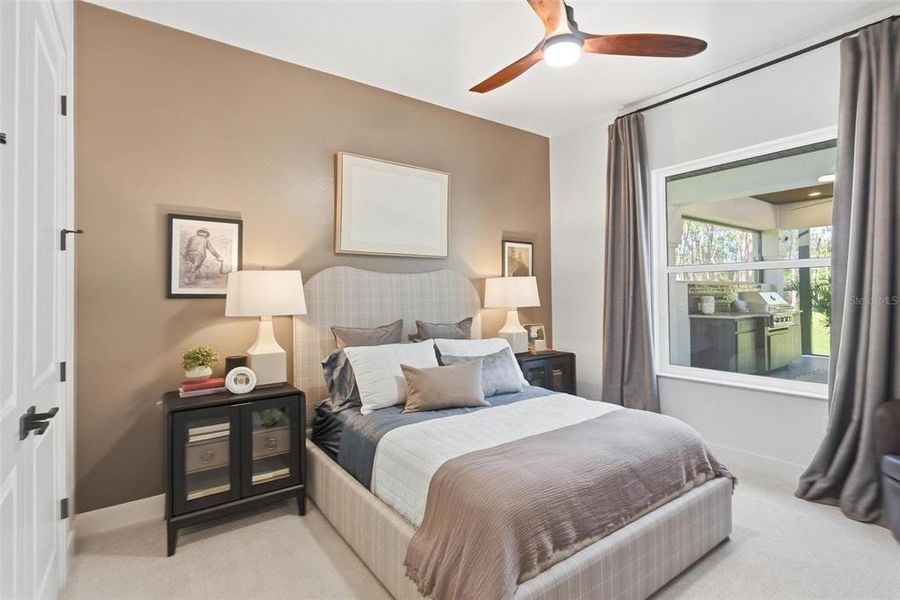 Furnished interior view inside a new home in , Ormond Beach (Image 42).