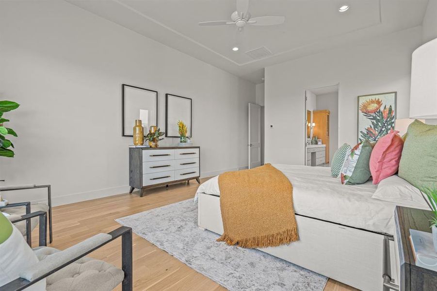 Furnished interior view inside a new home in , Fort Worth (Image 30). Furnished interior view inside a new home in , Fort Worth (Image 30).