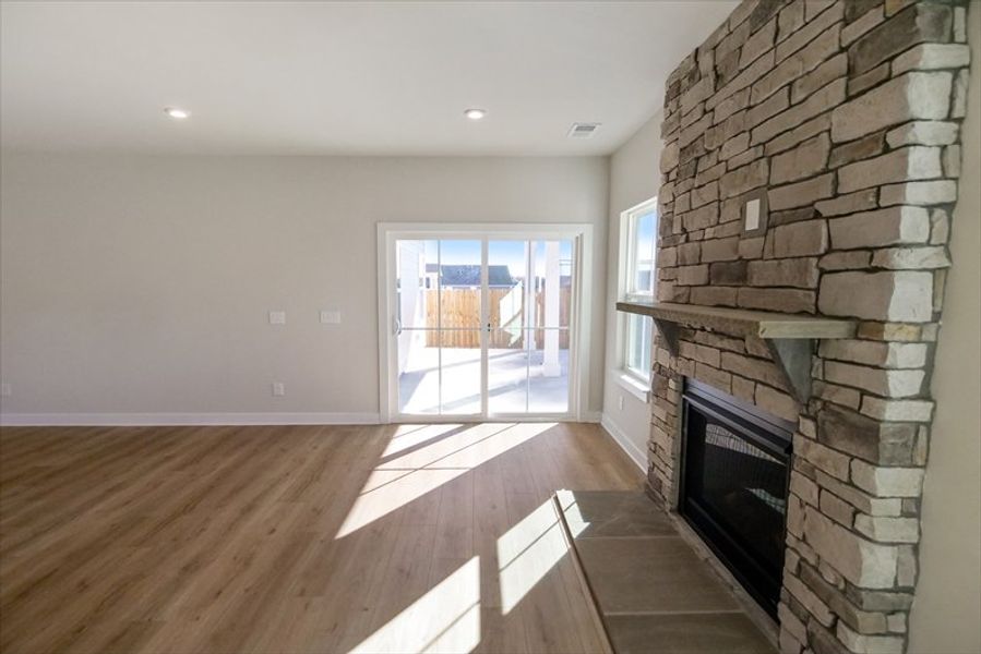 Spacious, unfurnished interior of a new home in Canterbrook Farms Ranches, Fountain Inn (Image 17). Spacious, unfurnished interior of a new home in Canterbrook Farms Ranches, Fountain Inn (Image 17).