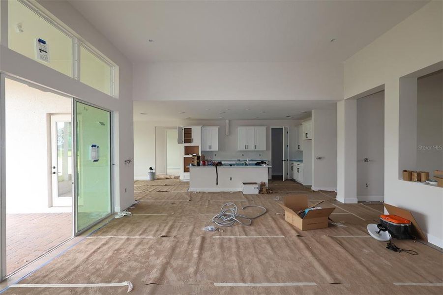 In-progress construction of a new home in Solace at Corner Lake, Orlando, FL (Image 15). In-progress construction of a new home in Solace at Corner Lake, Orlando, FL (Image 15).