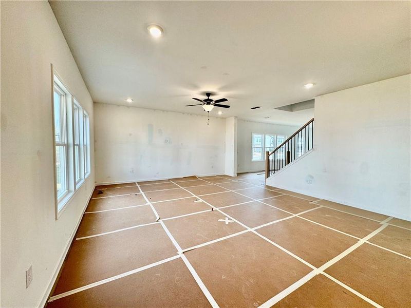In-progress construction of a new home in Eastlyn Crossing, Flowery Branch, GA (Image 11).