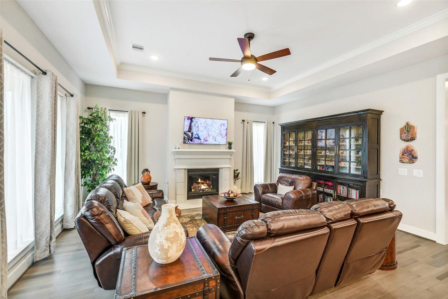 Furnished interior view inside a new home in Chambers Creek, Willis (Image 16).