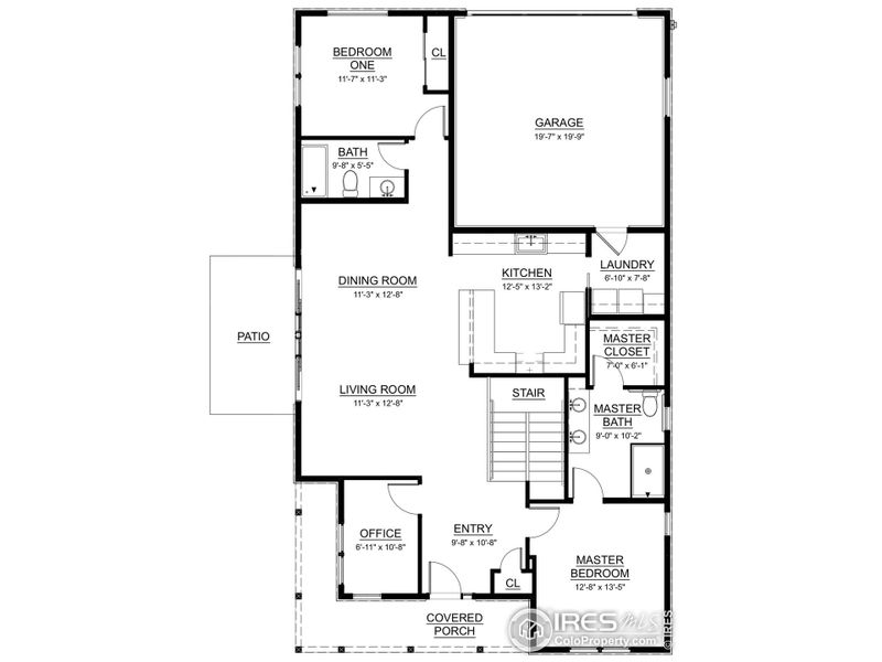 2D floor plan layout of this home in , Fort Collins, CO (Image 3). 2D floor plan layout of this home in , Fort Collins, CO (Image 3).