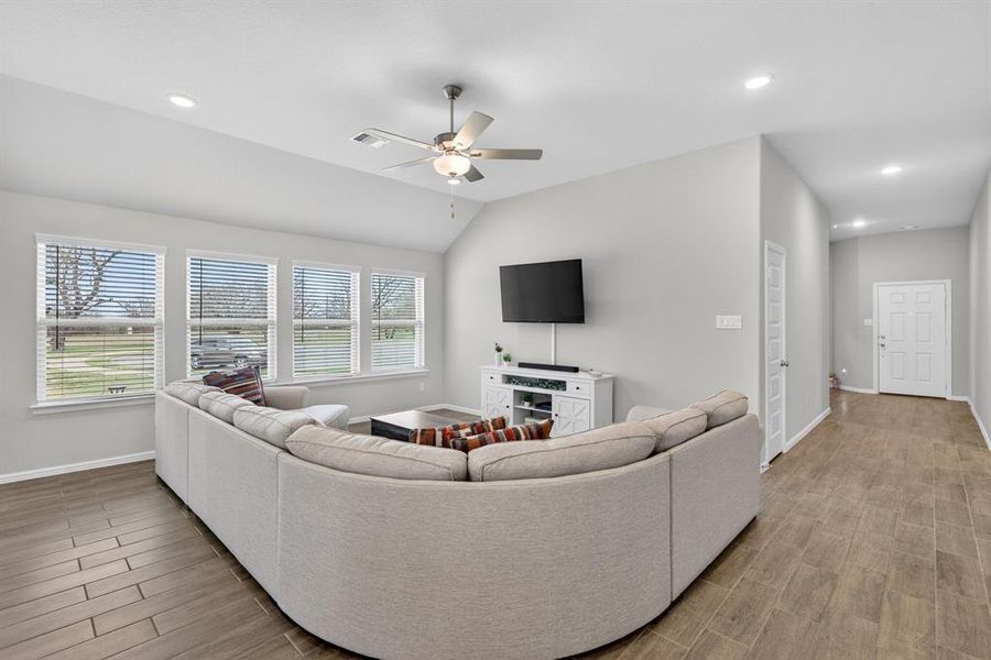 Furnished interior view inside a new home in Sagebrook, Denton (Image 6).