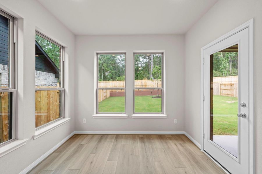 Spacious, unfurnished interior of a new home in Wildtree, Magnolia (Image 21). Spacious, unfurnished interior of a new home in Wildtree, Magnolia (Image 21).