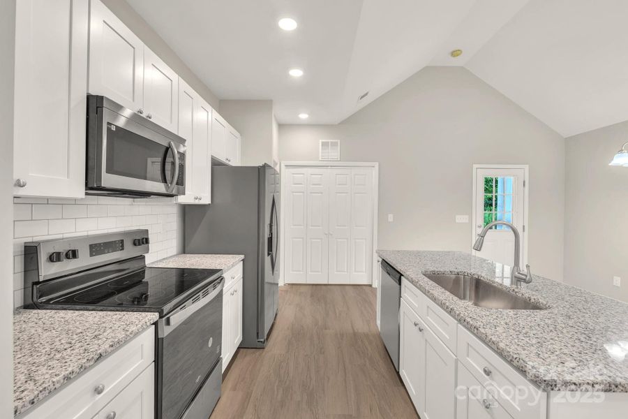 Furnished interior view inside a new home in , Statesville (Image 17).