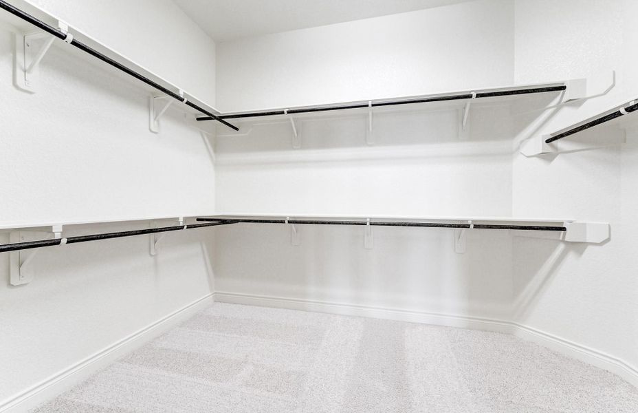 Spacious, unfurnished interior of a new home in The Woodlands Hills 65′, Willis (Image 22).