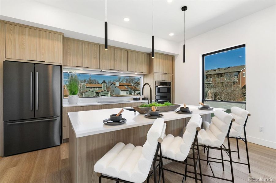 Furnished interior view inside a new home in , Colorado Springs (Image 5).