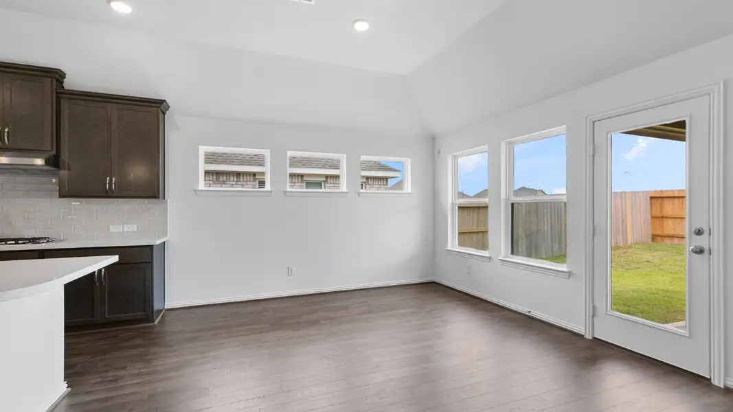Furnished interior view inside a new home in Sunterra, Katy (Image 18).