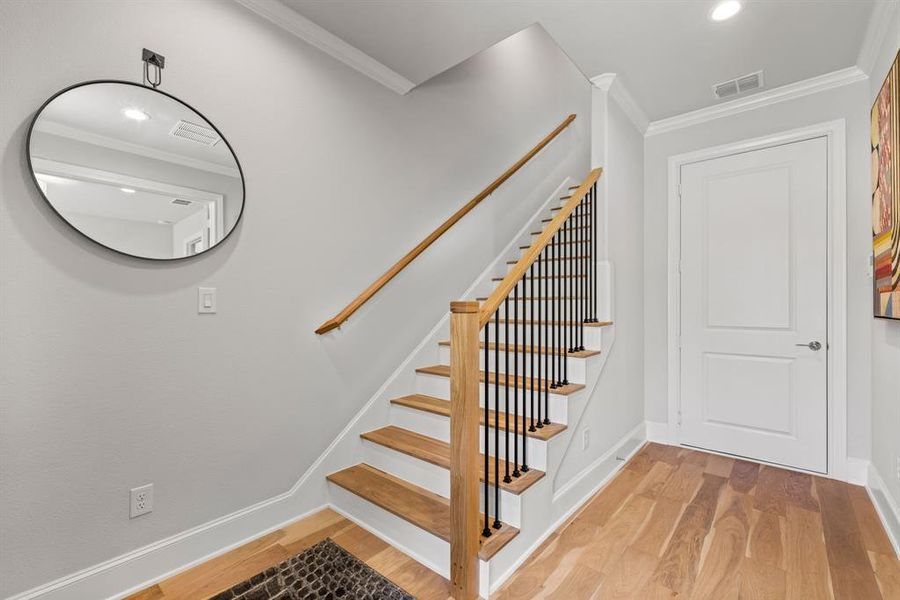 Image of model home with similar floorplan