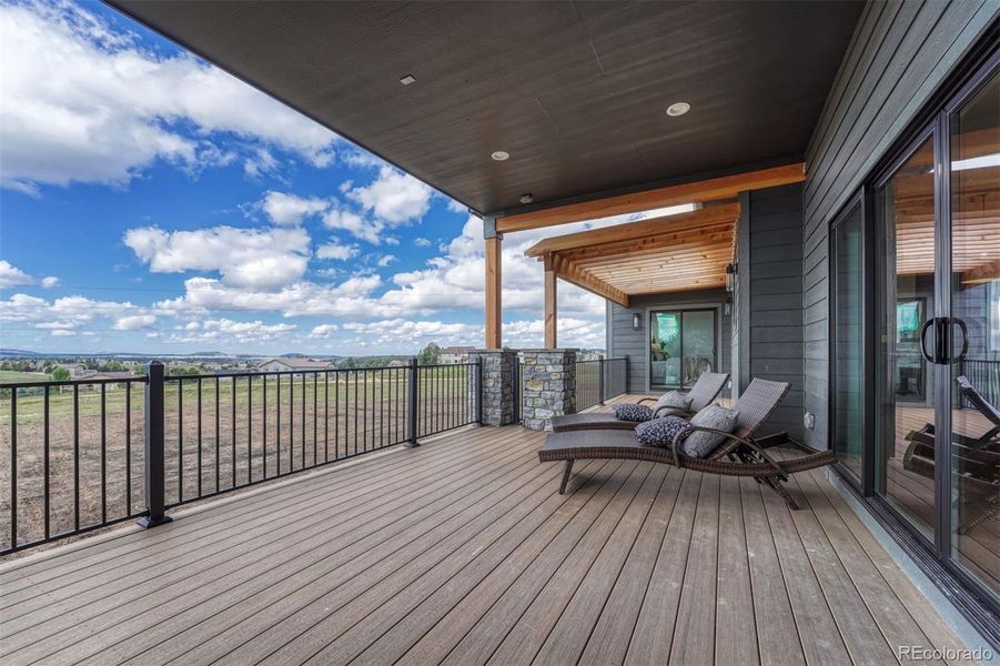Exterior details and patio area of a home in , Colorado Springs (Image 28).