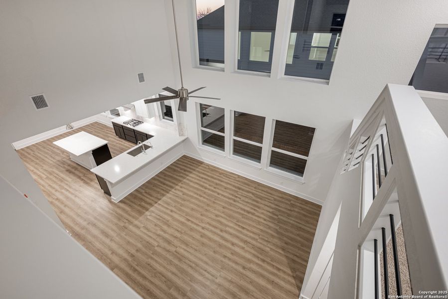 Furnished interior view inside a new home in Buffalo Crossing – New Phase Now Preselling, Cibolo (Image 8).