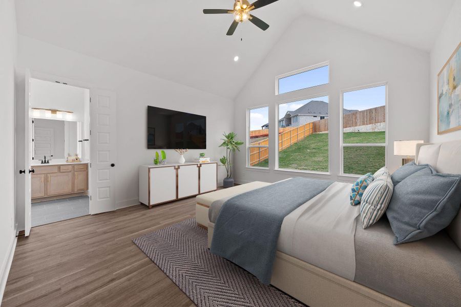 Primary Bedroom - Virtually Staged