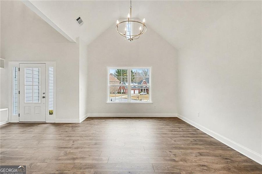 Spacious, unfurnished interior of a new home in , Douglasville (Image 21). Spacious, unfurnished interior of a new home in , Douglasville (Image 21).