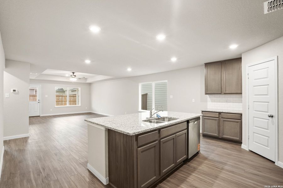 Furnished interior view inside a new home in Swenson Heights, Seguin (Image 7).