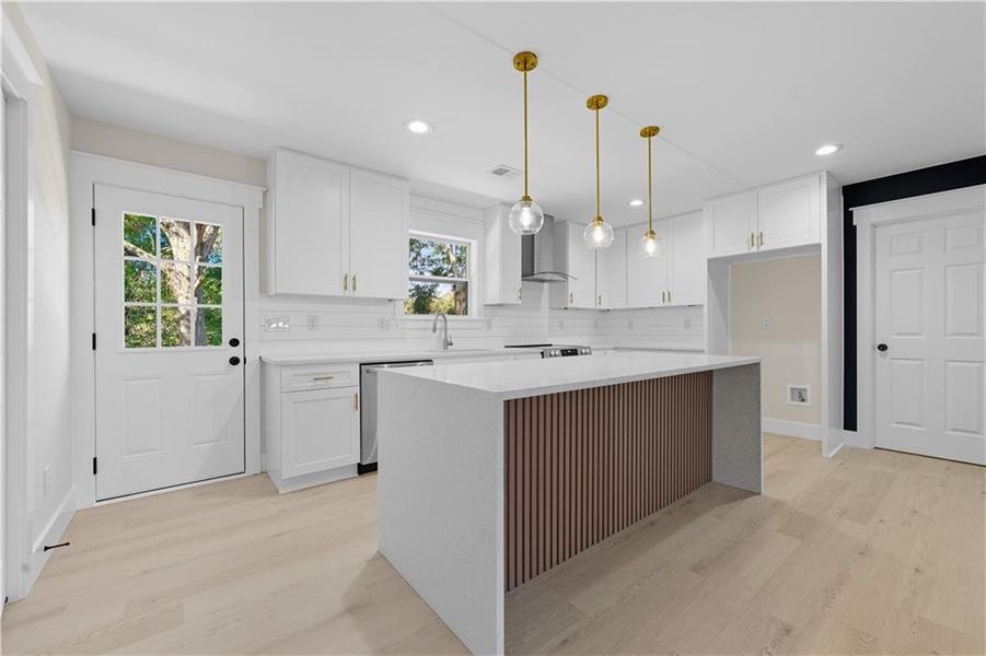 Furnished interior view inside a new home in , Austell (Image 5).