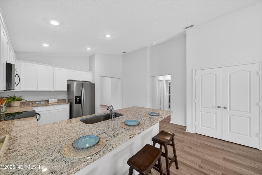 Furnished interior view inside a new home in , Jacksonville (Image 7).