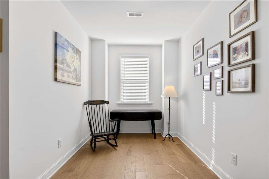Furnished interior view inside a new home in East Harbor II at Chestatee, Dawsonville (Image 17).