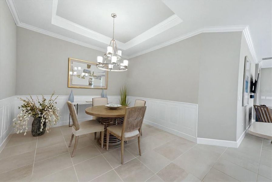 Furnished interior view inside a new home in , Sarasota (Image 15). Furnished interior view inside a new home in , Sarasota (Image 15).