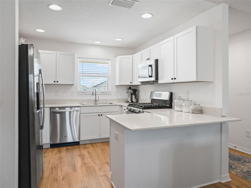Furnished interior view inside a new home in , The Villages (Image 6).