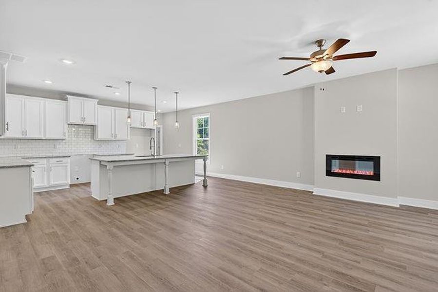 Spacious, unfurnished interior of a new home in The Park at Gainesville Township, Gainesville (Image 12).