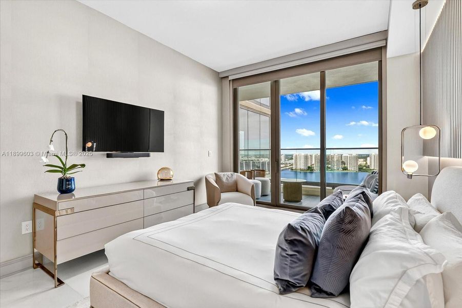 Furnished interior view inside a new home in The Estates at Acqualina, Sunny Isles Beach (Image 8).