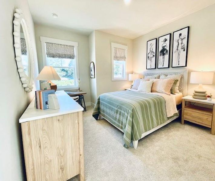 Furnished interior view inside a new home in Towne Village at Suwanee Dam, Sugar Hill (Image 29).