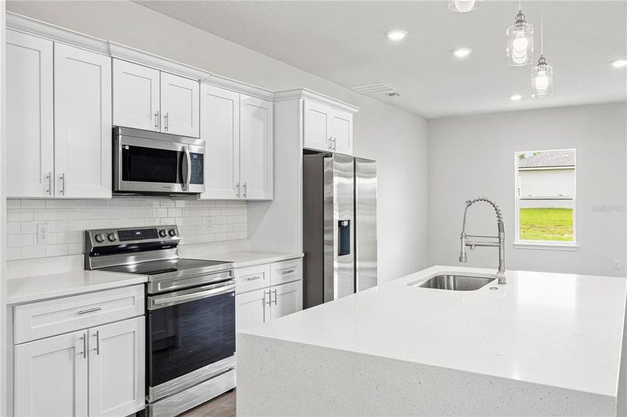 Furnished interior view inside a new home in , Ocala (Image 6). Furnished interior view inside a new home in , Ocala (Image 6).