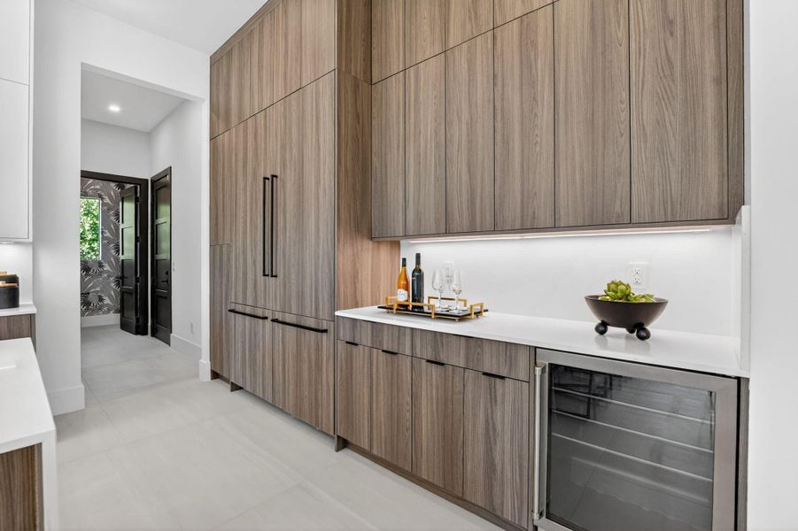 Furnished interior view inside a new home in , Boca Raton (Image 44).