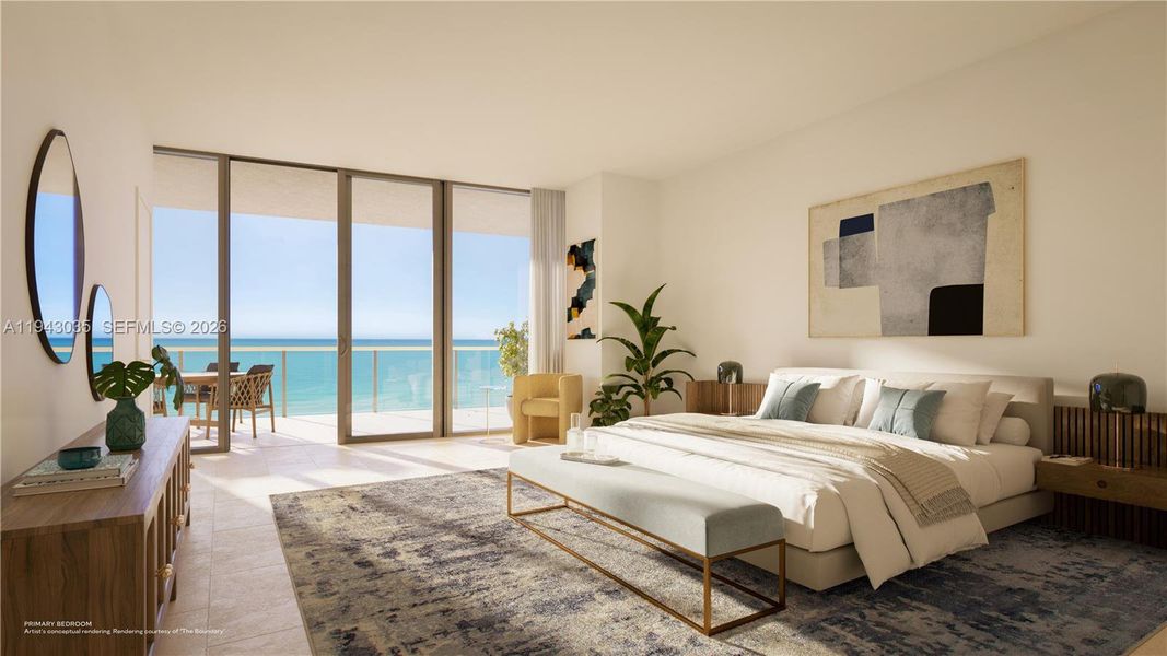 Furnished interior view inside a new home in , Pompano Beach (Image 7).