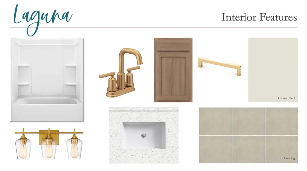 Sample of building materials used in homes in Covered Bridge, Hutto (Image 3).